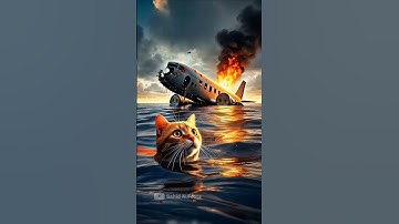 A cat saved a little girl