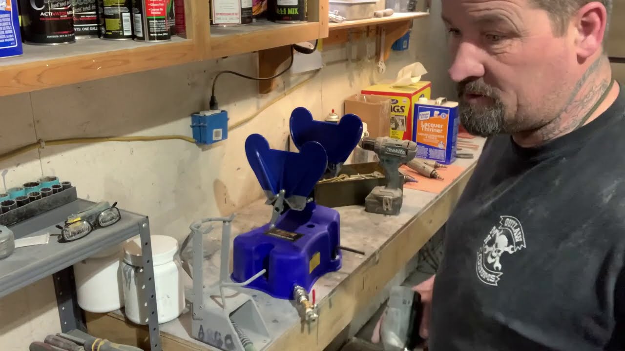 Astro Pneumatic Paint Shaker #4550A unboxing