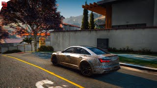  2020 Audi A6! Grand Theft Auto V Remastered - NaturalVision Evolved | Next-Gen Graphics Concept