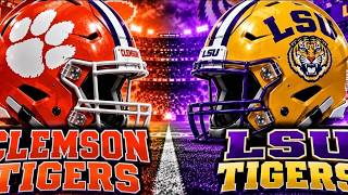 WEEK 1 COLLEGE FOOTBALL: Clemson Tigers vs  LSU Tigers Watch Party (Live)