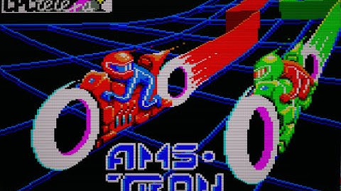 AmsTron Review for the Amstrad CPC by John Gage