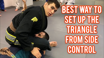 Best Way To Set Up The Triangle Choke From Side Control