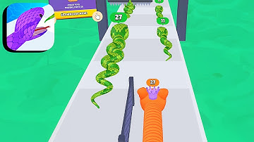 Snake Run Race ​- All Levels Gameplay Android,ios (Part 27)