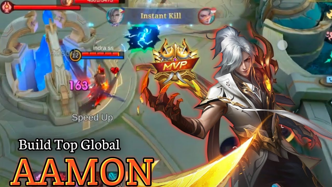 Hero Ini Enak Untuk Solo!! Rotasi Hyper Aamon - Build Top Global Aamon ~ MLBB