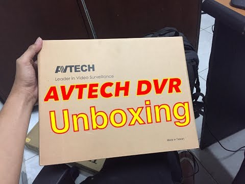 Unboxing DVR AVTECH + SETTING DVR