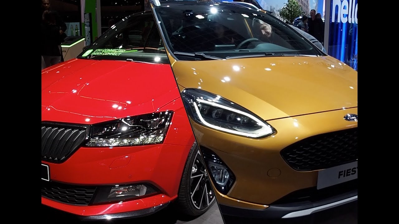 Skoda Fabia vs Ford Fiesta - YouTube