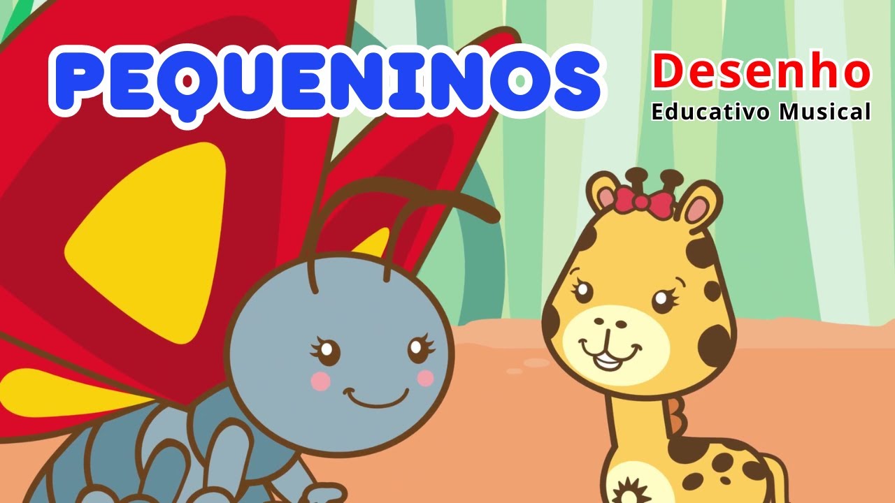 Desenhos educativos em português  🎵 Música Infantil Educativa