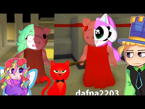 ЖЕНЯША и РОБМИКС стали ПИГГИ! ЗАРАЖЕНИЕ в Piggy roblox! ПАПА и ДОЧКА ПРЯЧЬТЕСЬ или вам КОНЕЦ!