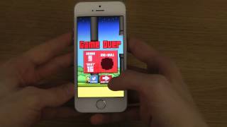 Crappy Bird iPhone 5S iOS 7.1 Final HD Gameplay Trailer screenshot 1