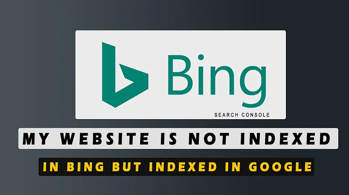 Website not index in Bing in 2021 | My Website Not Indexed in Bing but Indexed in Google