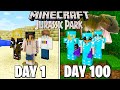 We Survived 100 Days in Jurassic MODDED Minecraft...This is What Happened