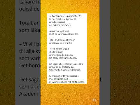 Sjukhus har gjort mer fel. #sverige #nyheter #svenska