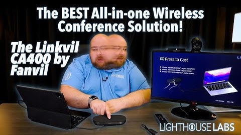 The BEST All-in-one Wireless Conference Solution! The Fanvil CA400 - Lighthouse Labs