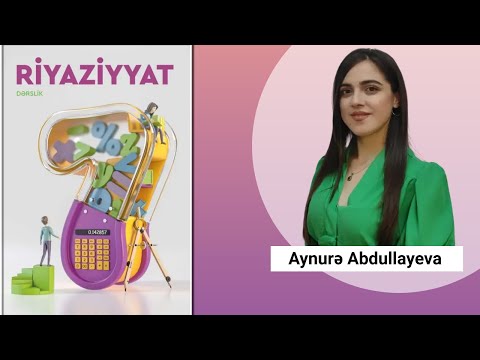 YENİ Riyaziyyat 7 ci sinif.  Səhifə 128, 129.  Üçbucağın medianı / Aynurə Abdullayeva