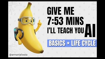 Give Me 7:54 Mins, I’ll Teach You AI Life Cycle + Basics