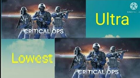 Critical Ops but Playing on the Lowest settings possible😤(Sorry for no sound)