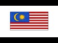 Cara melukis bendera malaysia  gambar bendera malaysia