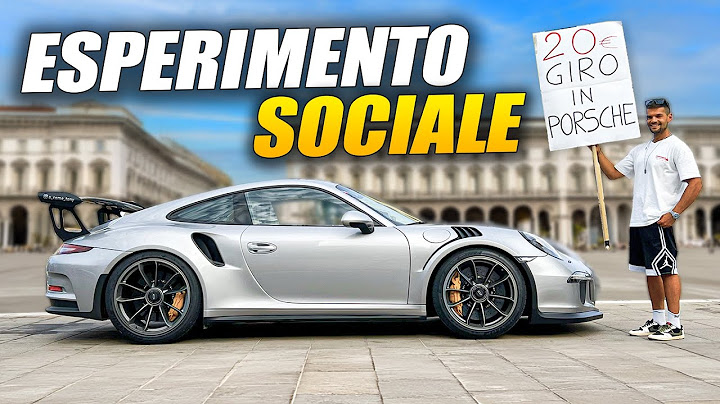 Would you pay €20 for a ride in a Porsche GT3 RS? [Social Experiment]