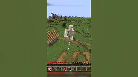 Iron Golem NỔI GIẬN thật rồi #minecraft #memes #minecraftshorts #minecraftmemes #shorts