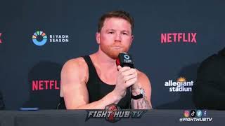 Canelo On His Loss To Crawford