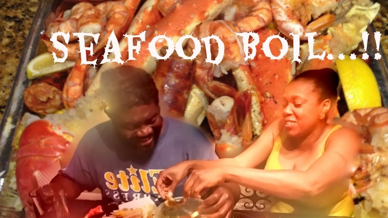 Seafood Boil - Giant King Crab Legs (Story Time) - YouTube