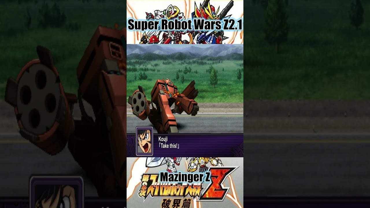 SRW Z2 - VF-27γ, Aphrodite A, Shuttle, Mazinger, Ashura & Saluud