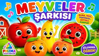 Meyveler Şarkısı 🍎🍌 Çocuklar İçin Meyve İsimlerini Öğreniyoruz