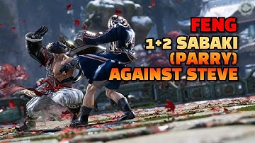 Feng (1+2) Parry against Steve Fox #fengwei #tekken8