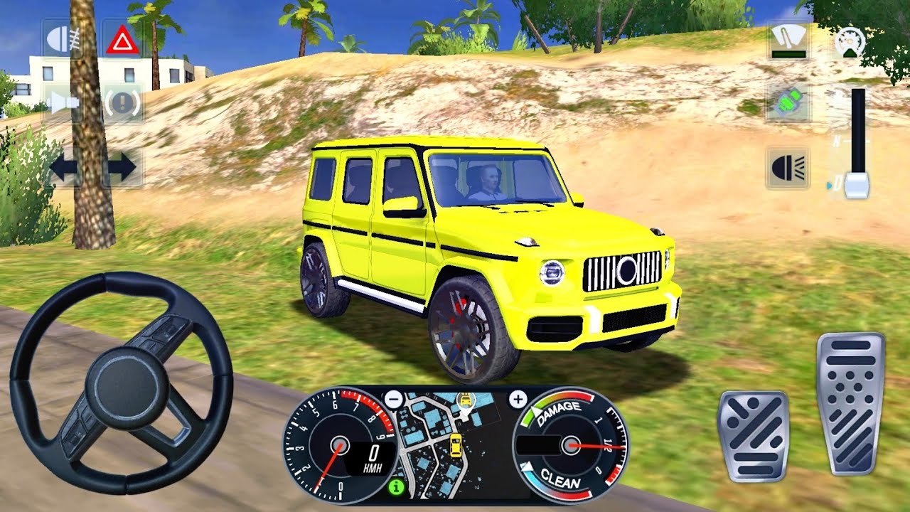 Real Mercedes AMG G63 4x4 SUV Uber Fun Driving - Taxi Android VIP Car Simulator - Android Gameplay