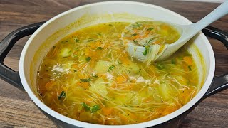 Это рецепт полезного супа, который всегда готовила для меня моя мама! Вкусный суп!