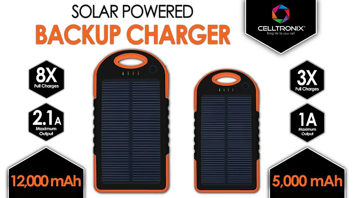 Celltronix Solar Powered Backup Charger