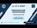 #23 Prinzessin der Verurteilung | Video Solution | 1200 Rated | TLE CP-31 Sheet | Best Problems