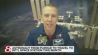Astronaut, Purdue grad traveling to International Space Station