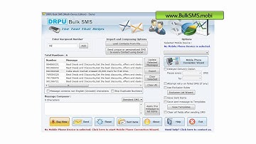 free bulk sms software freeware download online group text messaging message marketing tool
