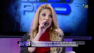 Ronaldinha gaucha suzana pittelli na RedeTV SuperPop PARTE 1