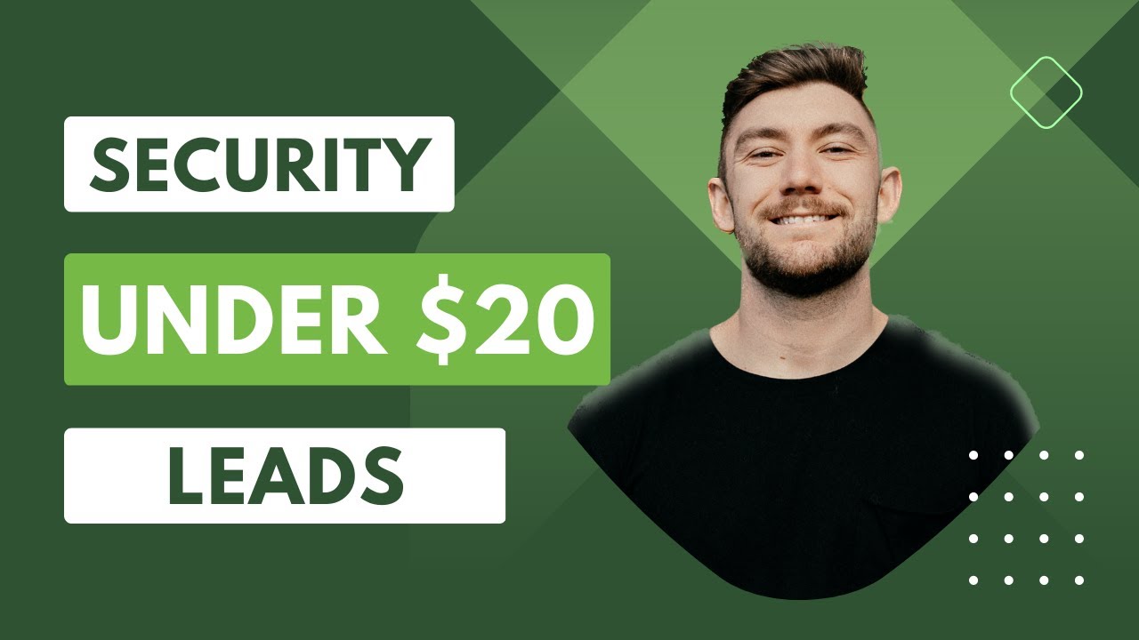 How To Get High Quality Security System Installation Leads On Facebook