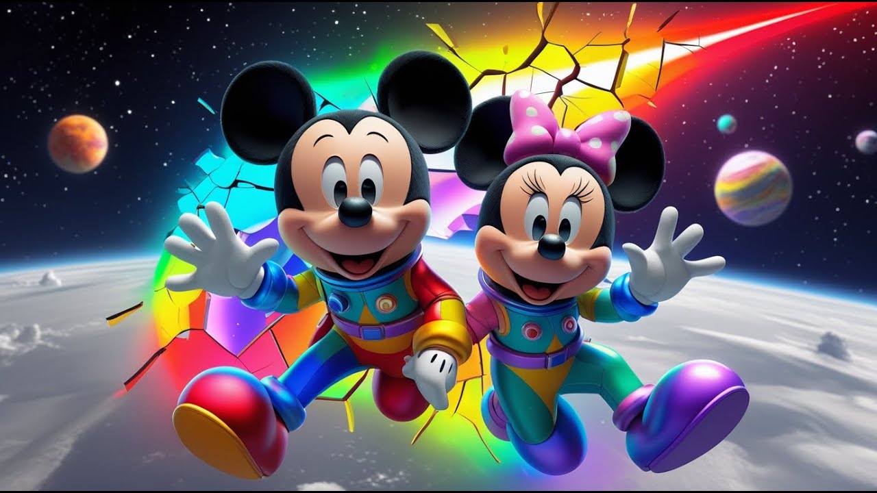 Minnie Space Ranger Mickey & Minnie’s Space Adventure Episode 4 🌈🚀 | The Rainbow Comet ...