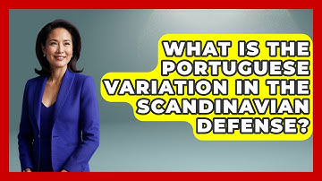 What Is The Portuguese Variation In The Scandinavian Defense? - The Chess Codex