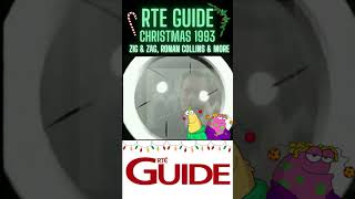 Christmas RTE Guide featuring Ronan Collins, Zig & Zag, Garth Brooks & Michael Douglas #shorts