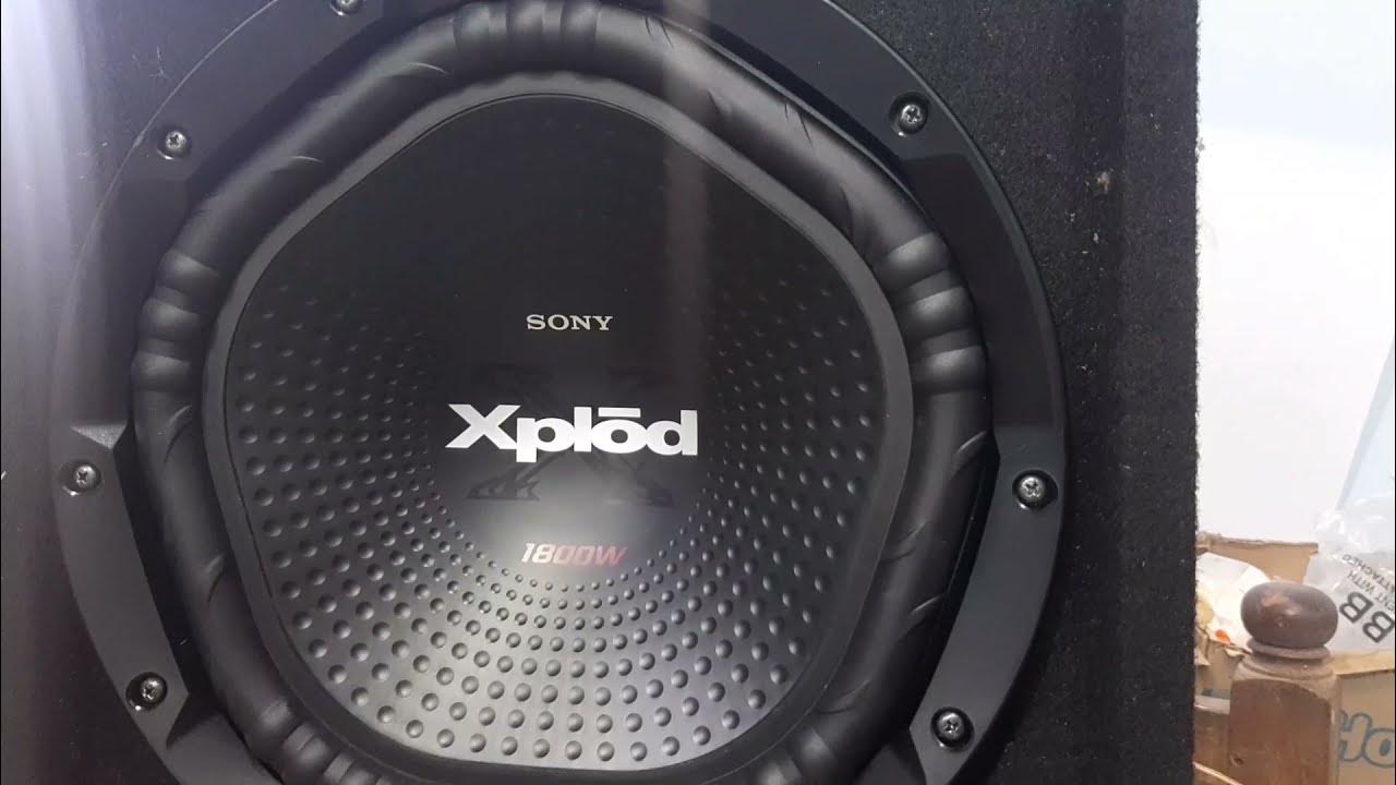 sony xplod Unboxingworking YouTube