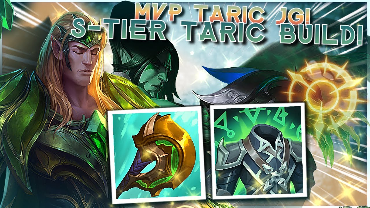 Taric Build Guide Grandmaster Taric Jungle Welcome To The Gemshow League Of Legends Strategy Builds