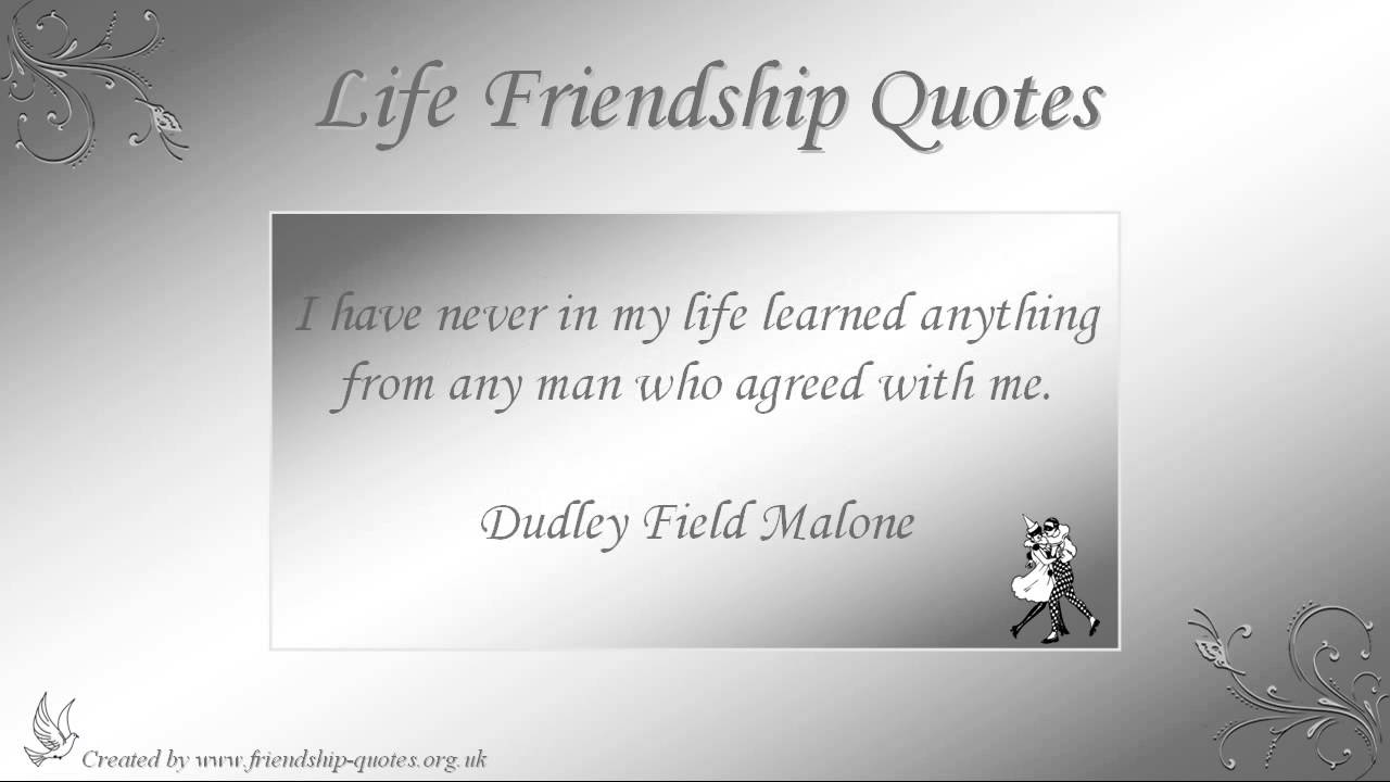 Life Friendship Quotes - YouTube