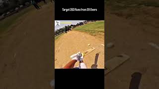 biggest run chase Target 283 Runs from 20 Overs 🔥 #cricket #shorts #cricketlover #runchase 💀