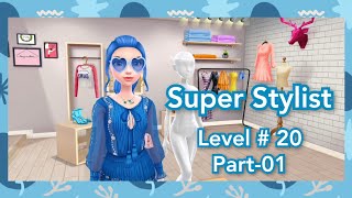 Super Stylist Game | Level # 20 | Part-01 | Stylist Tashara 💍👓