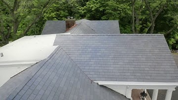 DaVinci Single Width Slate - Lake Geneva, installed by CRC Cedar Roofing Company