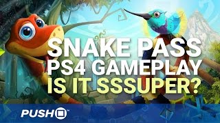 Snake Pass na Switch aguenta-se bem comparado com a PS4