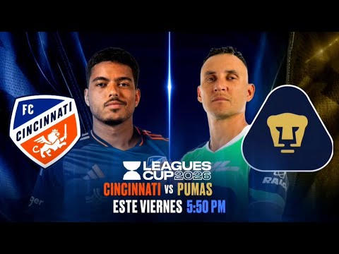 Este Cincinnati vs Pumas promete intensidad, orgullo y mucho futbol desde el primer minuto. 🐾🇲🇽