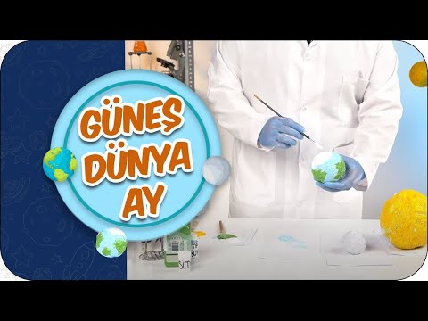 Güneş, Dünya ve Ay Modelleri Yapıyoruz! 🌞🌎🌚