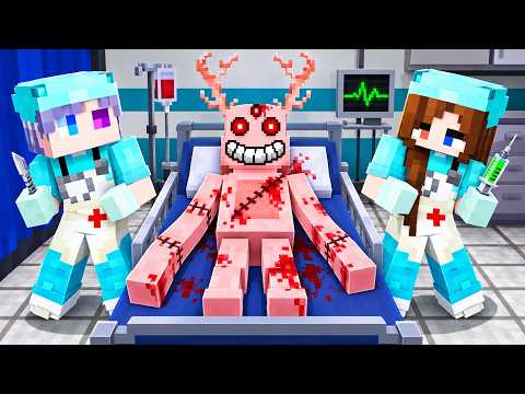 😨 Minecraft but WE PERFORMED SURGERY ON A MUTANT and BECAME DOCTORS!