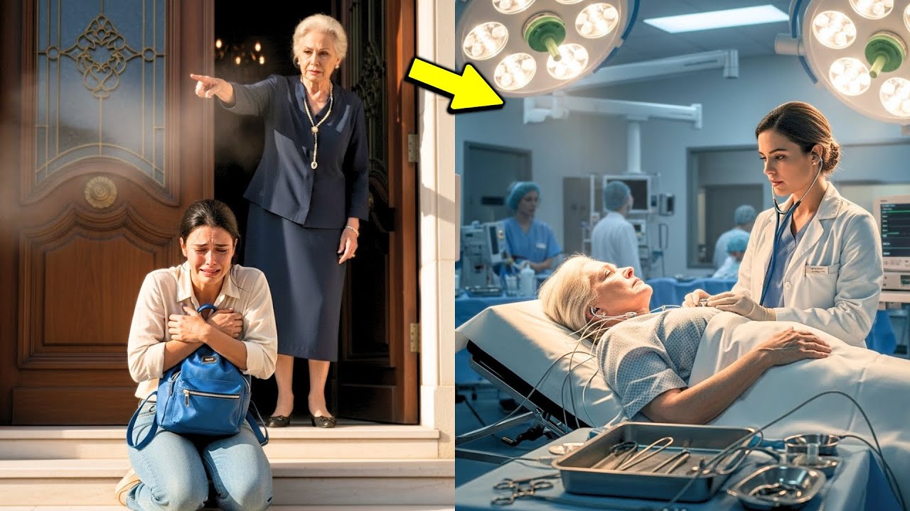 SUEGRA LA EXPULSÓ SOLO CON UNA MOCHILA… AÑOS DESPUÉS ELLA FUE LA MÉDICA QUE LE SALVÓ LA VIDA